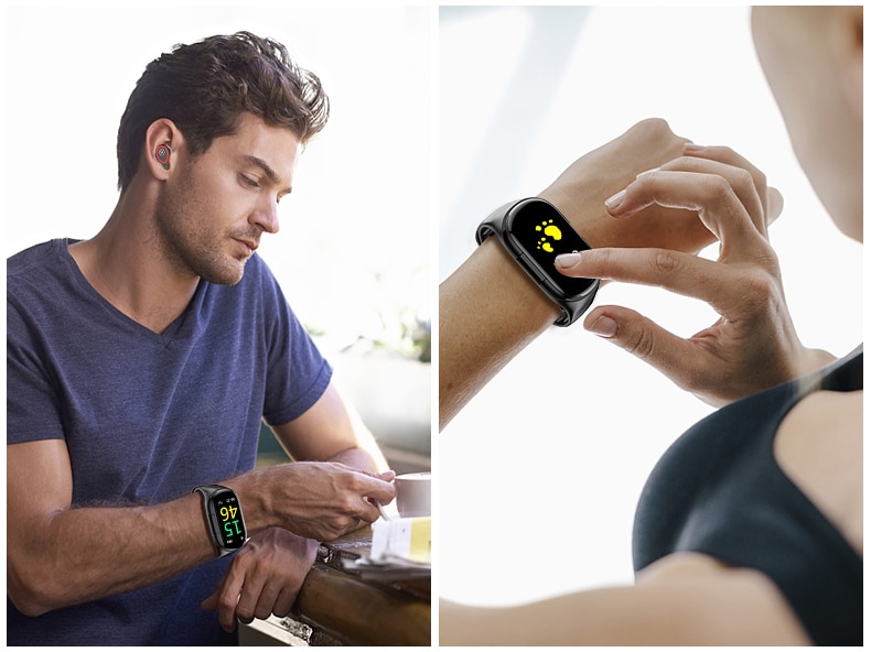 Intelligent Bracelet with Bluetooth Earphone Intelligent Bracelet with Bluetooth Earphone